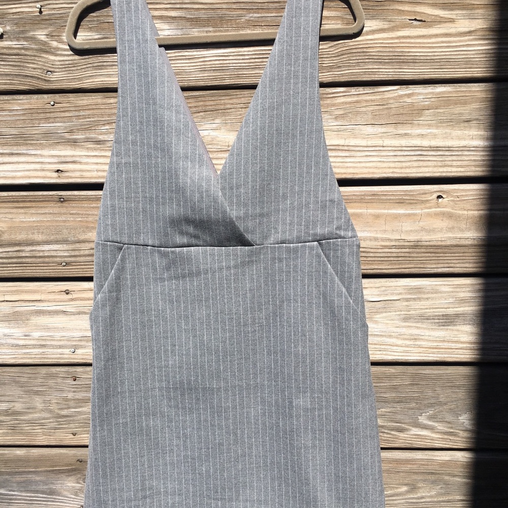 Pinstripe Dress